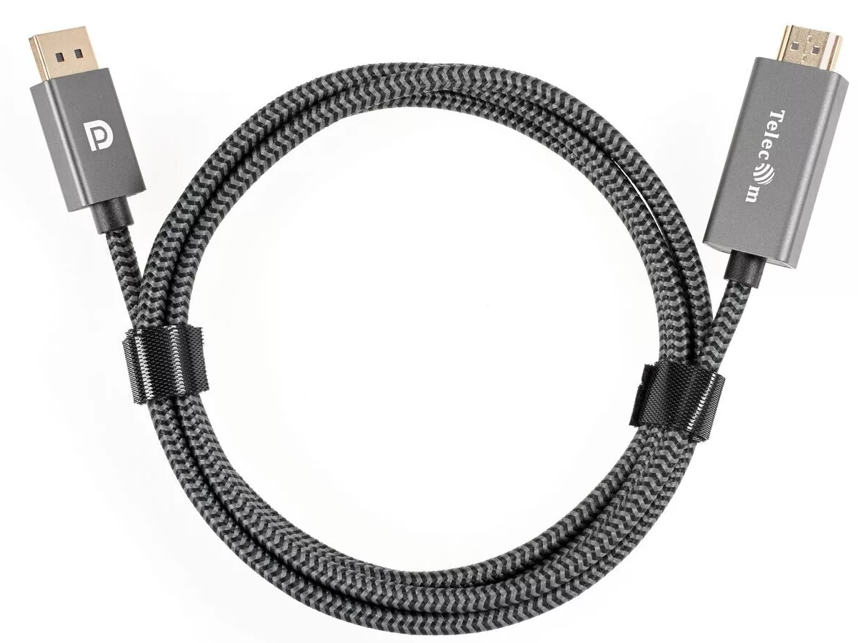 Кабель интерфейсный DisplayPort-HDMI Telecom TA561M-1.8