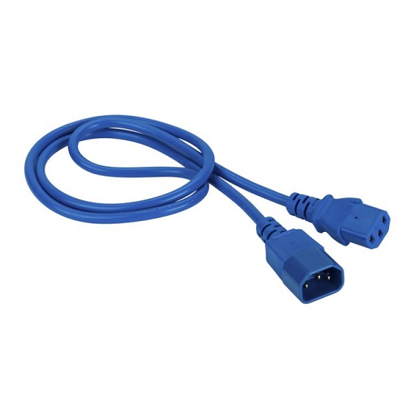 Кабель питания Lanmaster LAN-PP13/14-1.8-BL