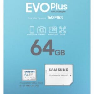 Карта памяти MicroSDXC 64Gb Samsung MB-MC64SA/CN