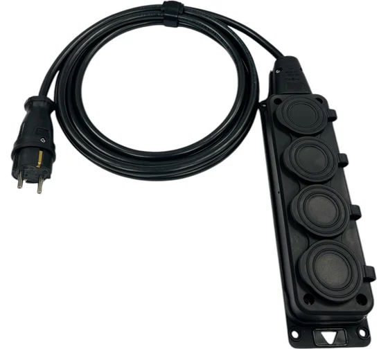 Удлинитель силовой iTOK i-CONNECT-COLOR-SU-KG-325-4-54-30-BLACK