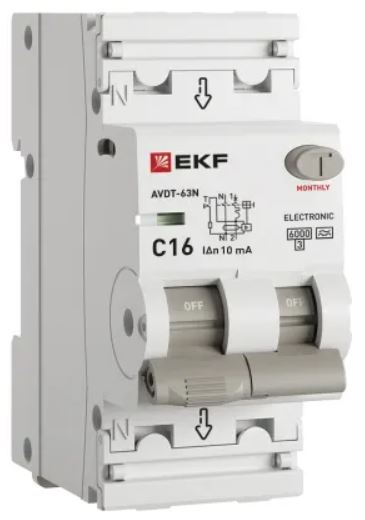Автомат дифференциальный EKF D63N26EA16C10
