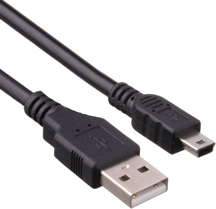 Кабель интерфейсный USB 2.0 Exegate EX-CC-USB2-AMminiBM5P-1.0