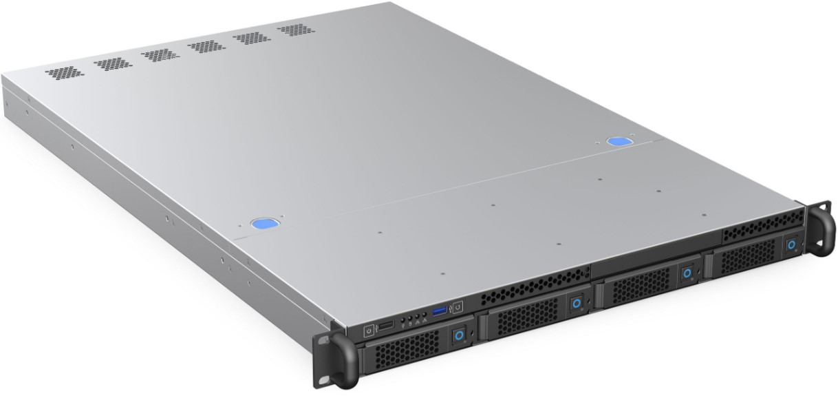 Корпус серверный 1U Procase BS104-SAS12-B-0