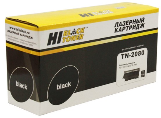 Тонер-картридж Hi-Black HB-TN-2080 Черный