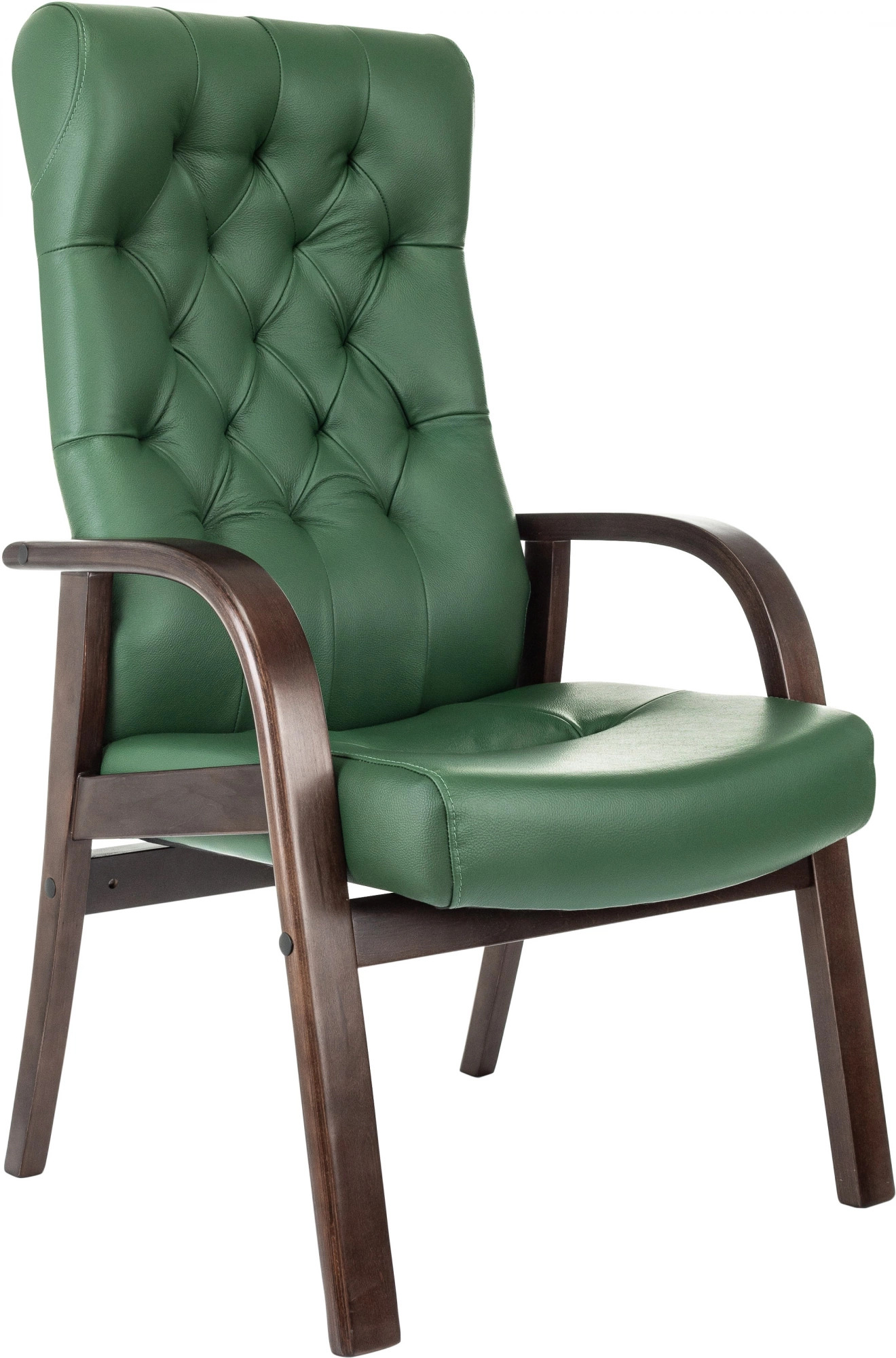 Стул Бюрократ T-9928WALNUT-CF