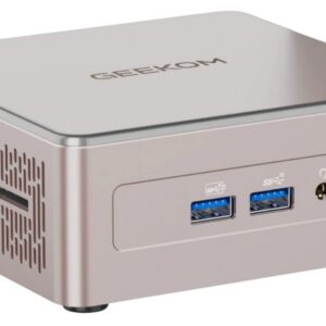 Мини ПК GEEKOM A5 (AMD Ryzen 5, 2.3ГГц, 16ГБ DDR4, SSD 512 Гб, AMD HD Graphics, Windows 11 Профессиональная) [GMA5R57430U -16512-EU]