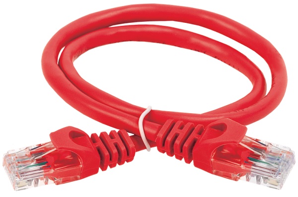 Кабель патч-корд U/UTP 5e кат. 1м ITK PC04-C5EU-1M