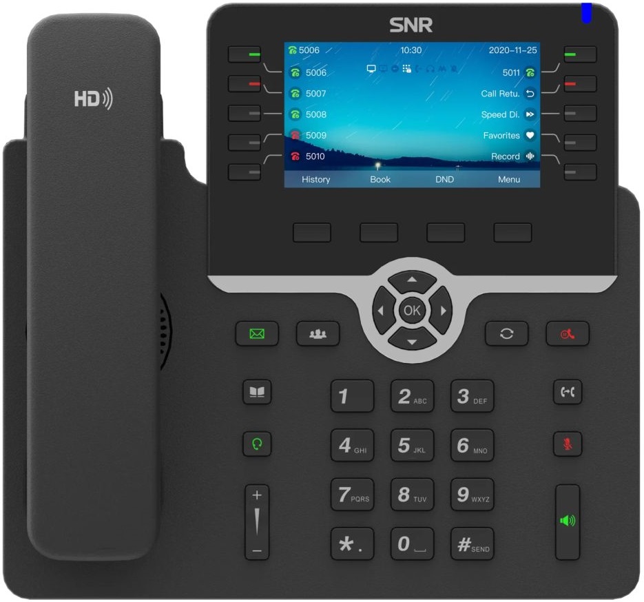 Телефон VoiceIP SNR SNR-VP-77-CG-P