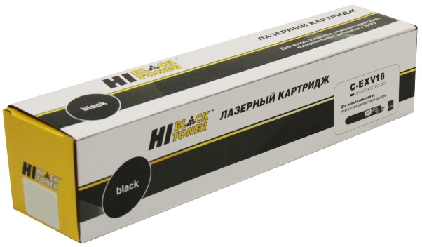 Тонер-картридж Hi-Black HB-C-EXV18 Черный