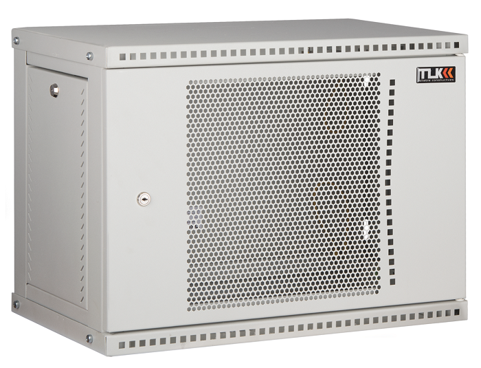 Шкаф настенный 19", 6U TLK TWI-066035-R-P-GY