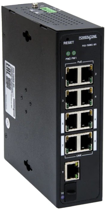 Коммутатор промышленный POWERTONE PUS-TS08G-BTi