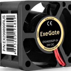 Вентилятор для корпуса Exegate 24В DC EX04020S2P-24