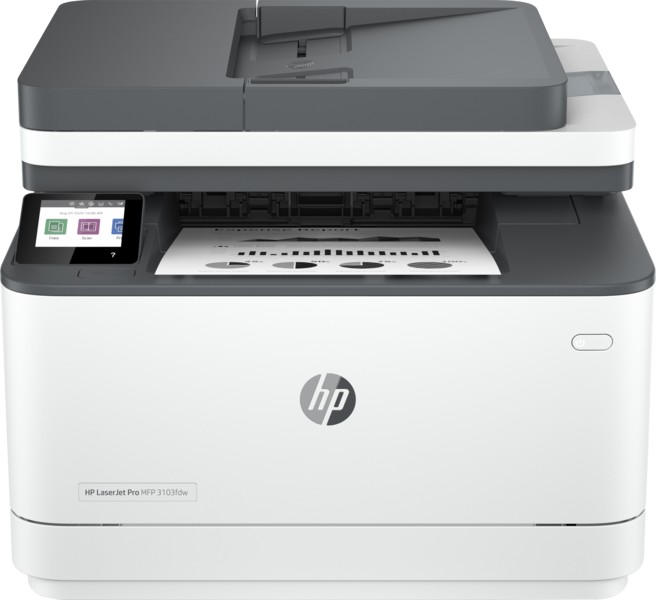МФУ лазерное HP LaserJet Pro 3103fdw Монохромная, A4, USB, Wi-Fi