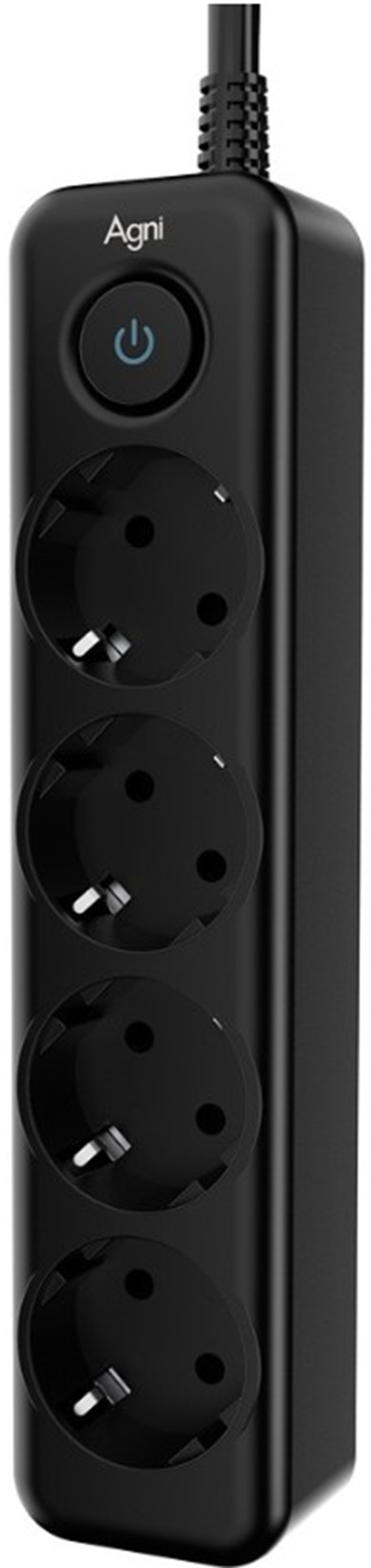 Сетевой фильтр AGNI TP-FD4E-2m-black