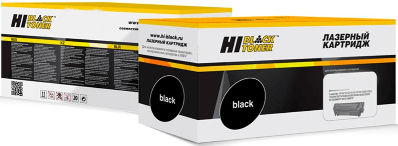 Тонер-картридж Hi-Black HB-C-EXV49 BK Черный