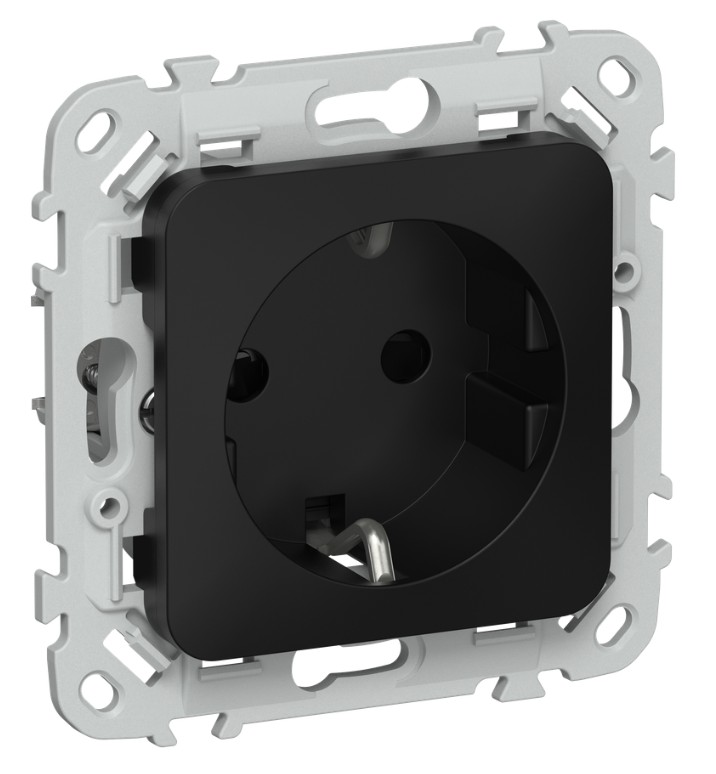 Розетка с заземлением IEK FI-R14-16-1-K02