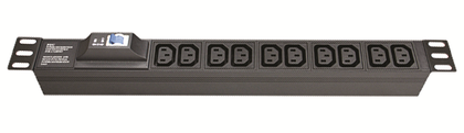 Блок розеток 19", 8 розеток DKC R519IEC8CBC14