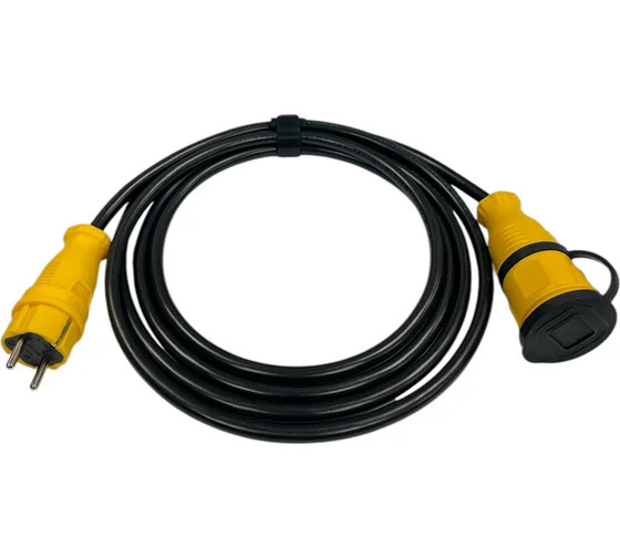 Удлинитель силовой iTOK i-CONNECT-COLOR-SU-PVS-210-1-44-10-YELLOW