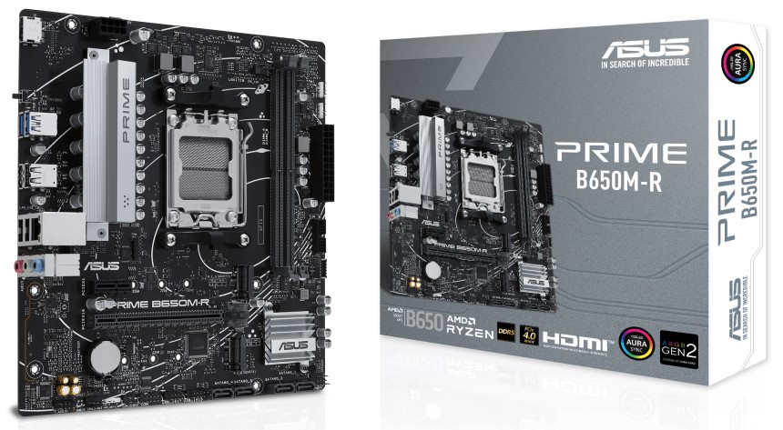 Материнская плата ASUS PRIME B650M-R, AM5, AMD B650, mATX