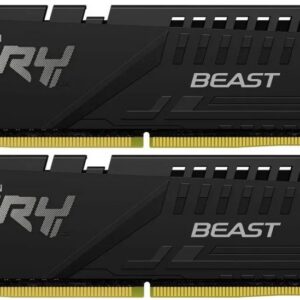 Оперативная память DDR5 64 ГБ (2×32 ГБ) Kingston FURY KF556C36BBE2K2-64, 5600 МГц, [KF556C36BBE2K2-64]
