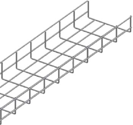 Лоток проволочный Lanmaster LAN-MT75x300-3.8EZ