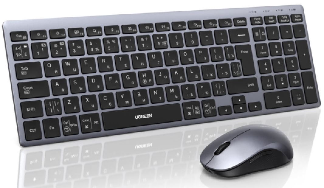 Клавиатура и мышь wireless UGreen MK552