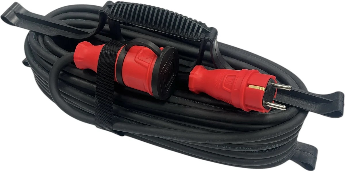 Удлинитель силовой iTOK i-CONNECT-COLOR-SUR-KG-325-1-44-10-RED