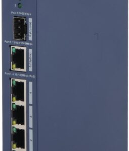 Коммутатор PoE Dahua DH-CHS4106-4ET-60
