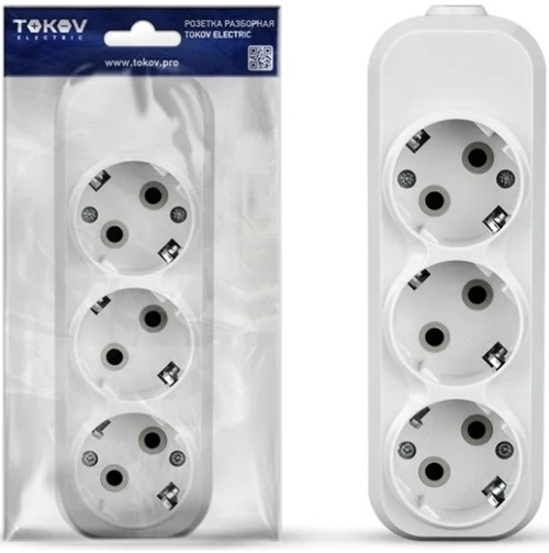 Колодка удлинителя TOKOV ELECTRIC TKE-C01-KU3-Z