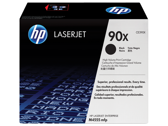 Тонер-картридж HP CE390XC Черный