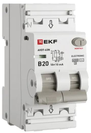 Автомат дифференциальный EKF D63N26E20B10