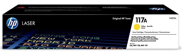 Тонер-картридж HP 117A Желтый
