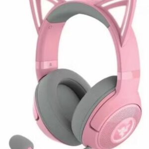 Проводные наушники Razer Kraken Kitty V2, Проводной, Охватывающие, Розовый, [RZ04-04730200-R3M1]