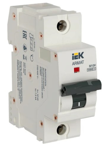 Автоматический выключатель IEK AR-M10H-1-D100