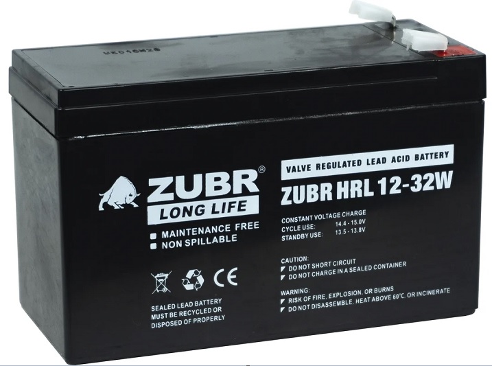 Батарея ZUBR HRL12-32W(ZUBR)