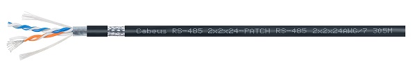 Кабель интерфейсный Cabeus RS-485 2x2x24AWG/7