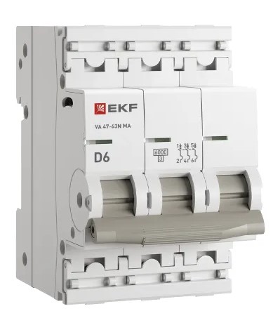 Автоматический выключатель EKF M63MA636C