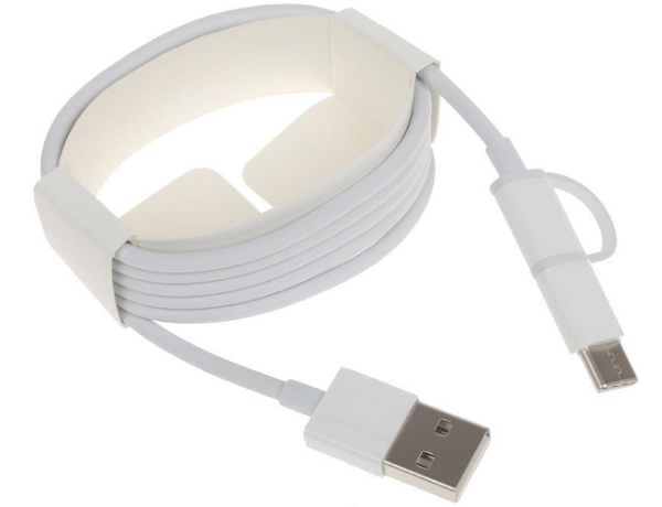 Кабель интерфейсный Xiaomi Mi 2-in-1 USB Cable Micro-USB to Type-C