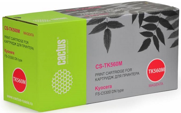 Тонер-картридж Cactus CS-TK560M Пурпурный