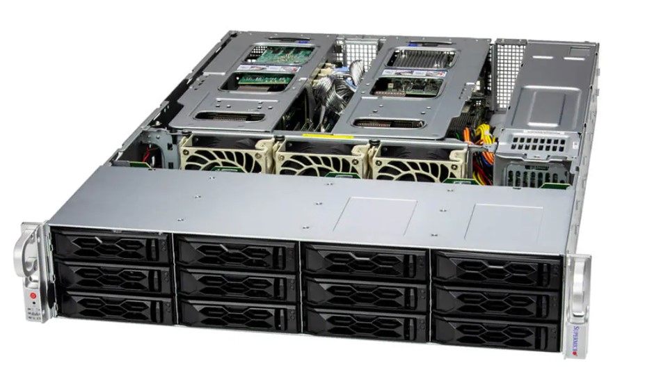 Серверная платформа 2U Supermicro SYS-621C-TN12R