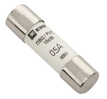 Предохранитель EKF pvc-10x38-0,5