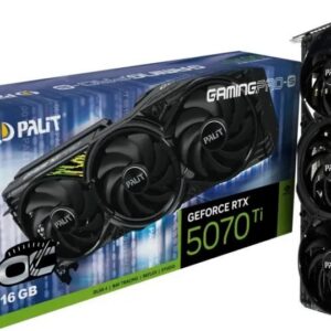 Видеокарта Palit nVidia GeForce RTX 5070 TI, 16 ГБ GDDR7, [NE7507TS19T2-GB2031U]