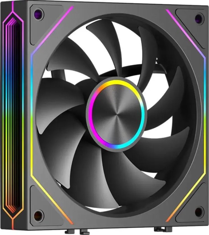 Вентилятор для корпуса PCCooler F3 X120 BK ARGB