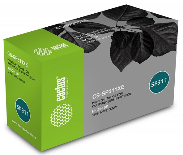 Тонер-картридж Cactus CS-SP311XE Черный