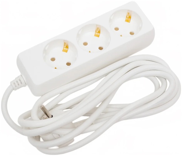 Удлинитель TOKOV ELECTRIC TKE-C01-BU3-3-1-Z