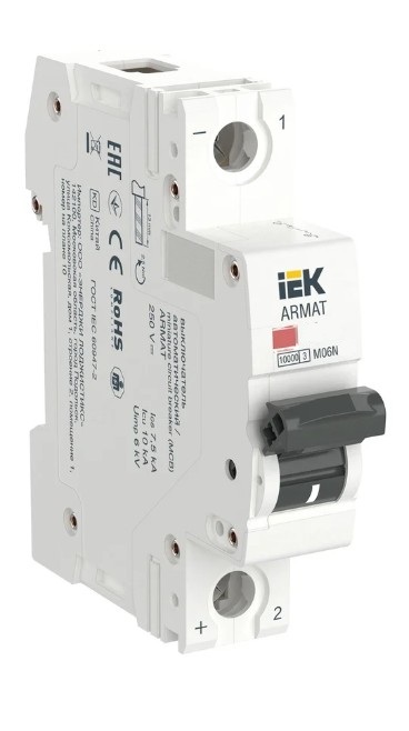Автоматический выключатель IEK AR-M10N-MA-1-C025