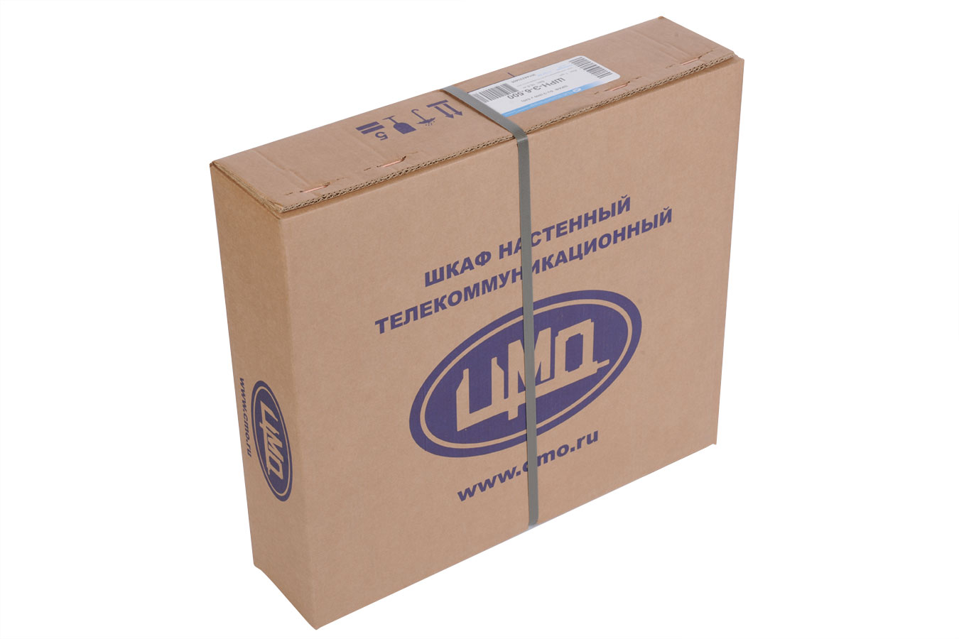 Шкаф настенный 19", 15U ЦМО ШРН-Э-15.650.1