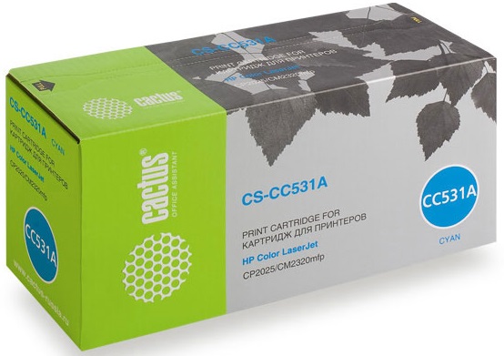 Тонер-картридж Cactus CS-CC531A