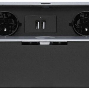 Блок розеток Cactus CS-SOCKET-EU/USBA-GY