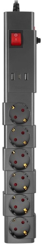 Сетевой фильтр Buro 600SPRO-16-1.8-USB-G